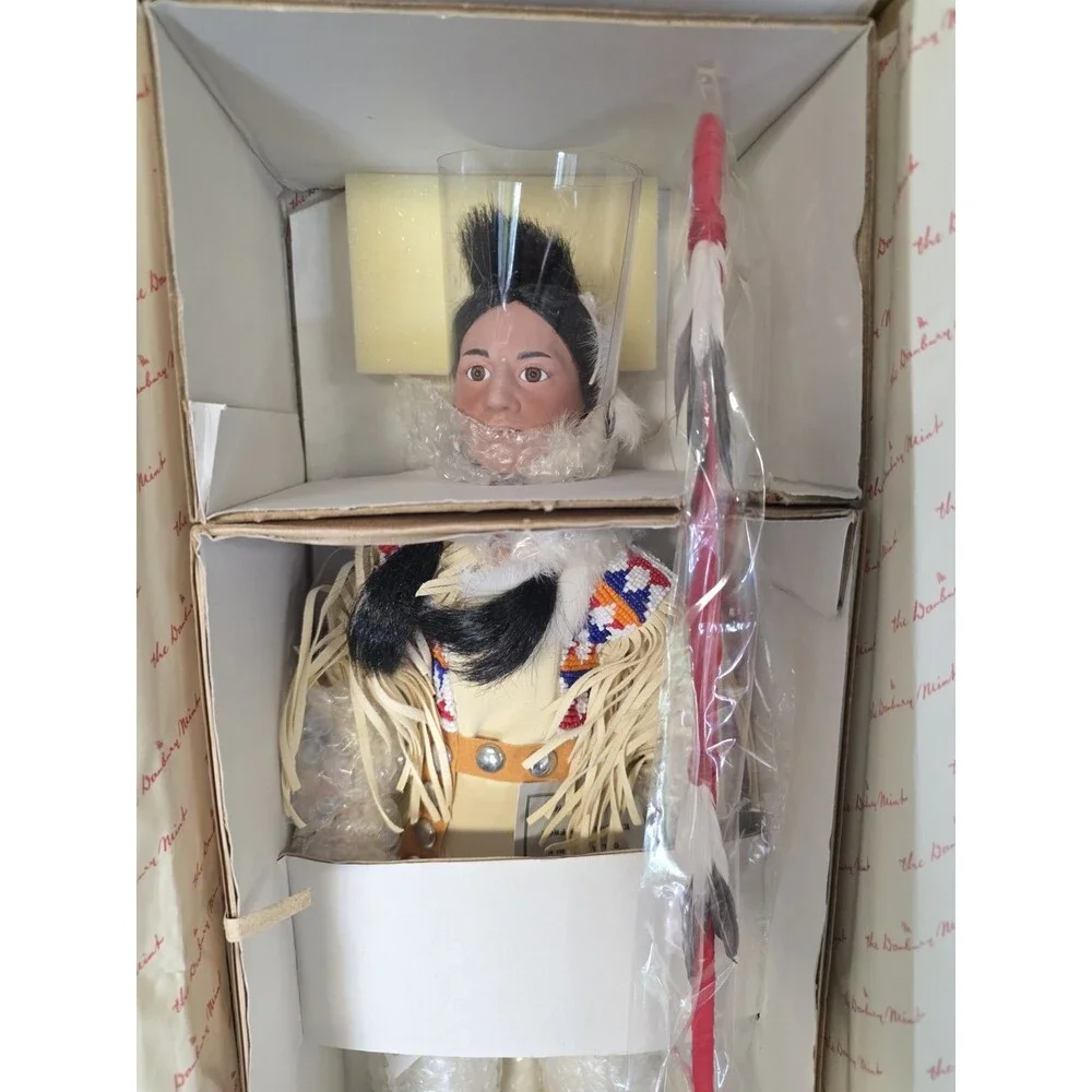 Danbury Mint Thunder Horse's Wedding Day Doll By Judy Belle New In Box Horse